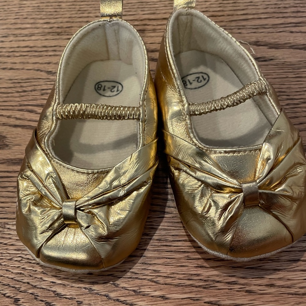Gold Baby soft dress shoe